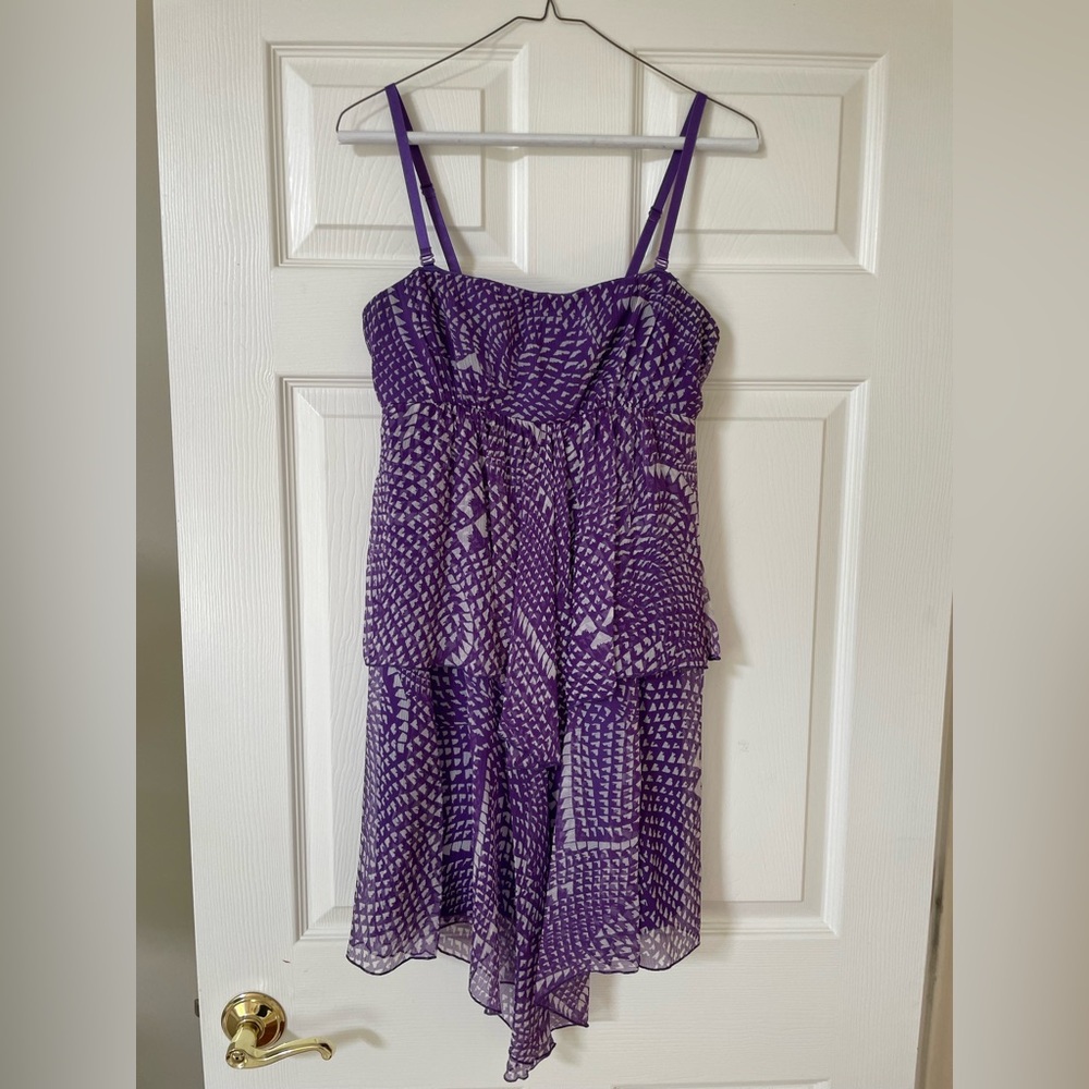 BCBGMaxAzria Vibrant Purple Dress
